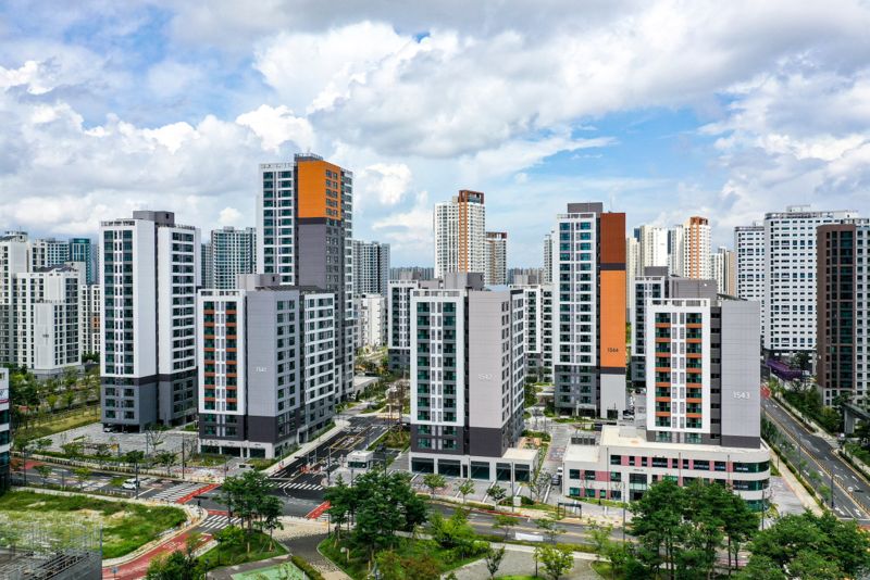 경기도 '평택고덕 15단지 아파트' 조감도. 대보건설