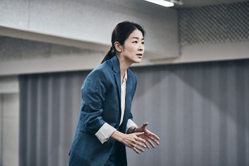 배우 이자람이 연극 '프리마 파시'를 연습하고 있다. 쇼노트 제공