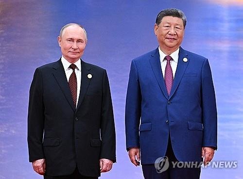 블라디미르 푸틴 러시아 대통령과 시진핑 중국 국가주석 (출처=연합뉴스)