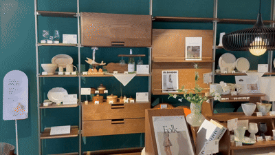 리바트토탈 강남점 공방존. 영상=서지윤 기자