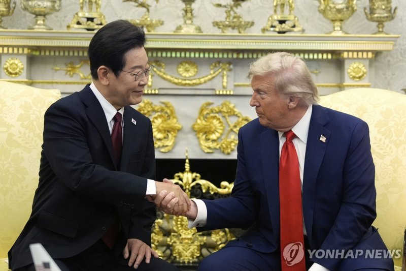 이재명 대통령과 트럼프 대통령 (출처=연합뉴스)