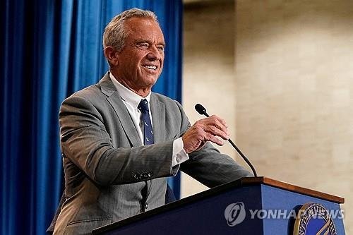 로버트 케네디 주니어 미국 보건복지부 장관 (출처=연합뉴스)