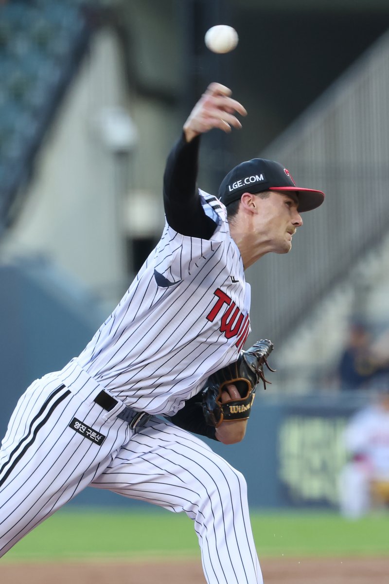 LG 트윈스 외국인 투수 앤더스 톨허스트. (LG 트윈스 제공)