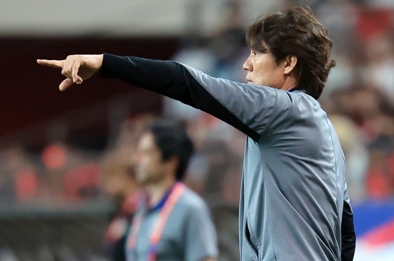 홍명보 감독은 우리보다 강한 상대와의 경기를 통해 선수들의 경쟁력을 파악할 예정이다. ⓒ News1 김진환 기자