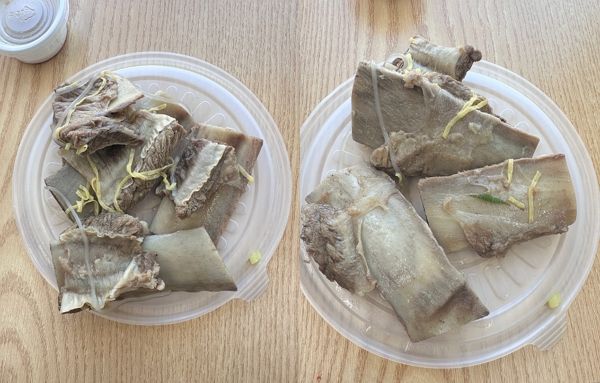 '갈빗대 3개' 1만5000원 갈비탕, 식당 반응이..가관