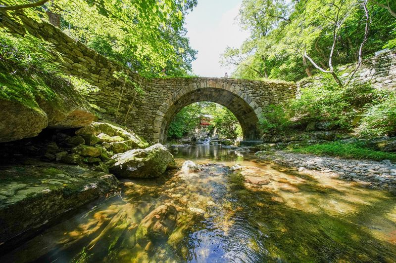 선암사 승선교 모습