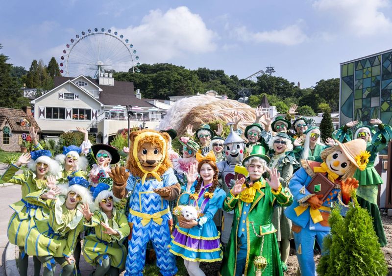 5일 개막하는 가을축제 '에버랜드 오브 오즈' 캐릭터들