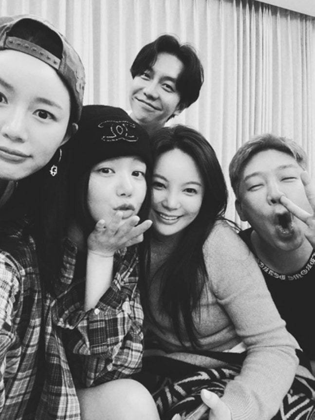 MC몽, 유힉간다더니… 이승기♥이다인·이유비 만났다 [N샷]