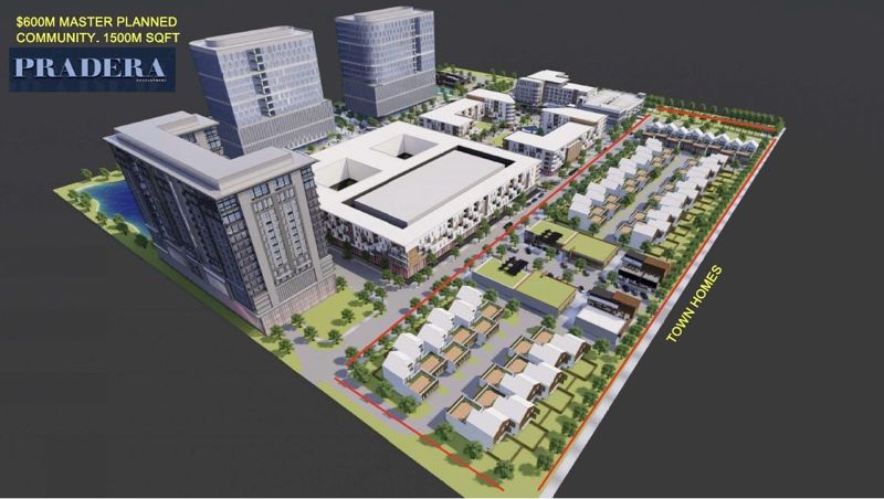 '프라스퍼 개발사업' 조감도. 대우건설 제공