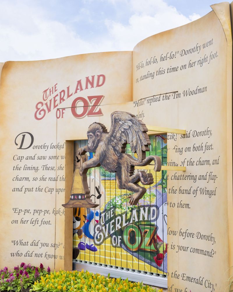 에버랜드 가을축제 기간 운영되는 '에머랄드 시티' 포토존