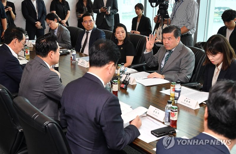 국민의힘-주한미국상공회의소 간담회 (출처=연합뉴스)