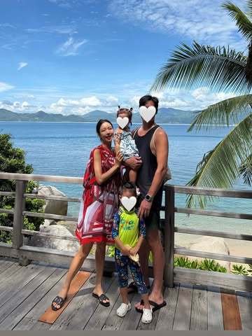 이필립♥박현선, 두 자녀와 럭셔리 해외 여행…활짝 미소 [N샷]