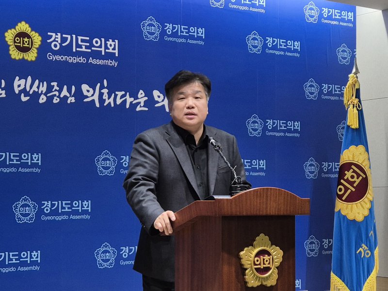 직원 성희롱으로 검찰에 기소된 양우식(국민의힘·비례) 경기도의회 운영위원장. 뉴시스