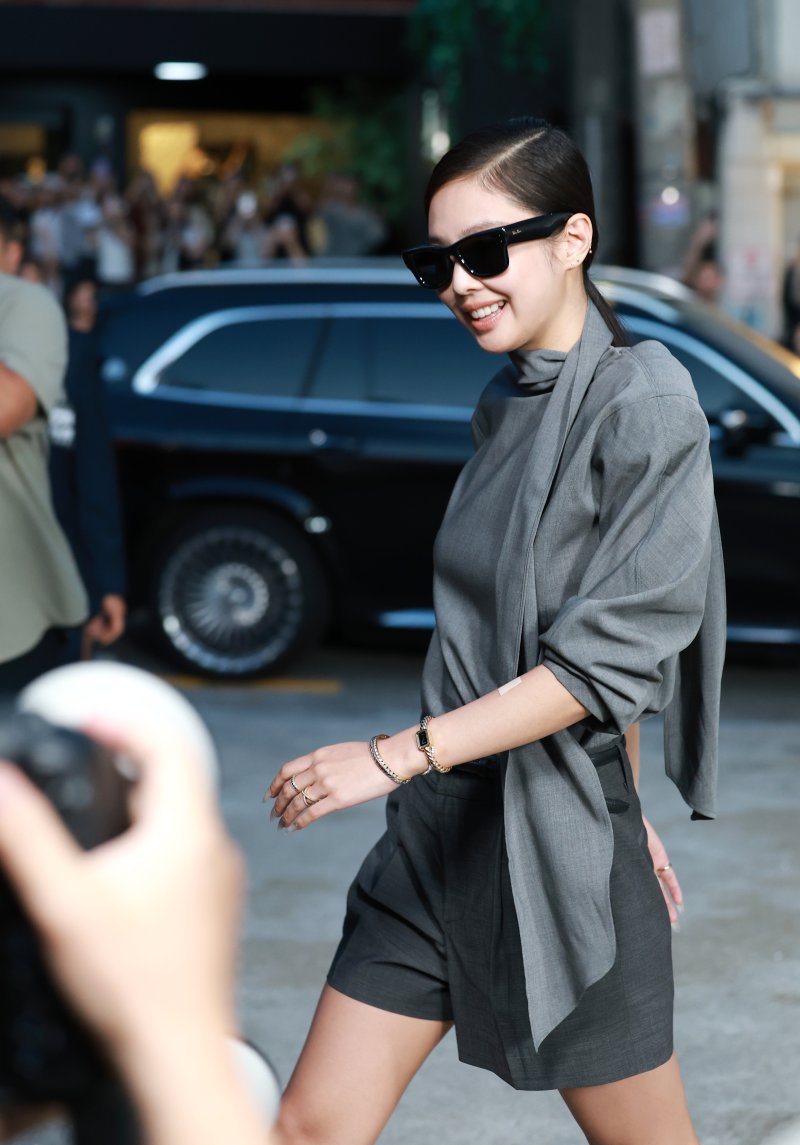 [뉴스1 ★]제니,성수동 핫 플레이스 핫걸