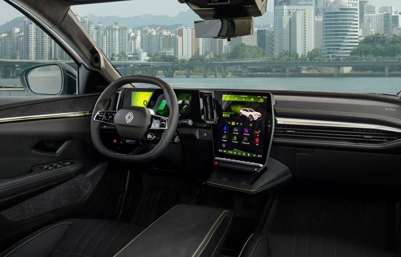 세닉 E-Tech 100_ 일렉트릭_openR link 멀티센스 주행_에코모드. 르노코리아 제공