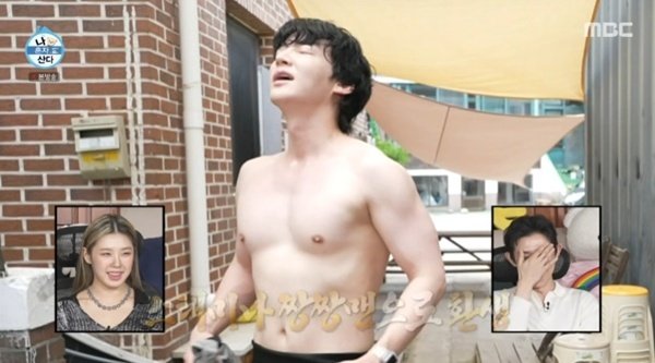 '10㎏ 증량' 안재현, 상의 탈의 자신감…인생에서 없던 몸