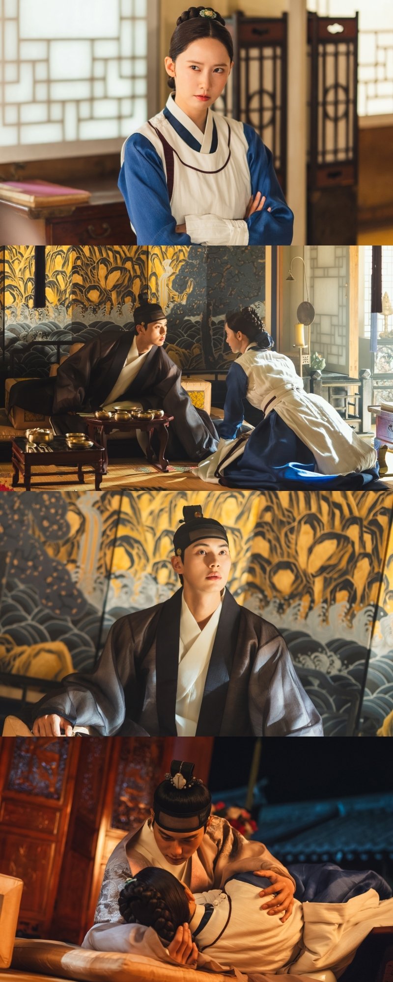 '폭군의 셰프' 임윤아·이채민, 수라상 앞에서 취중 입맞춤 청문회