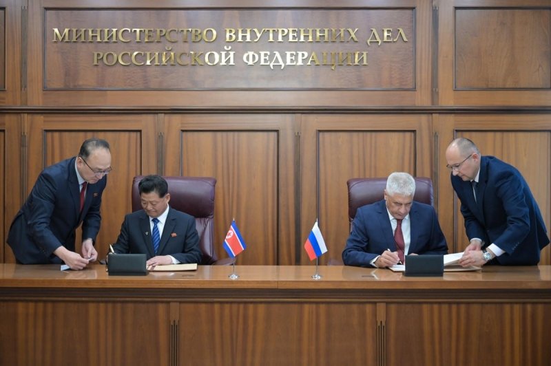 북한 사회안전성, 러시아 내무부와 치안 협정 체결 (출처=연합뉴스)