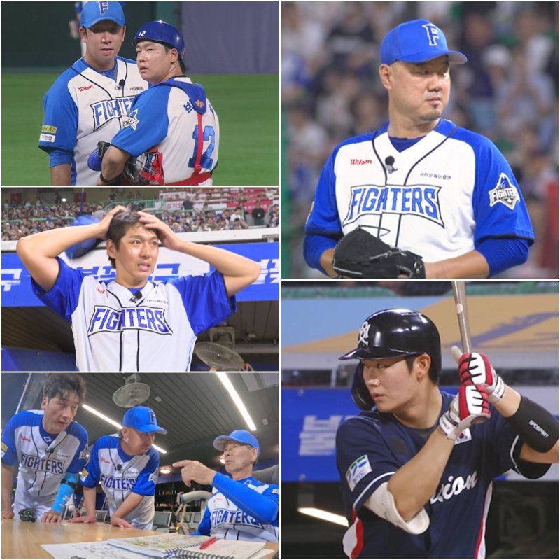 '불꽃야구' 시즌 첫 패배 위기…김성근 감독 선택은 송승준