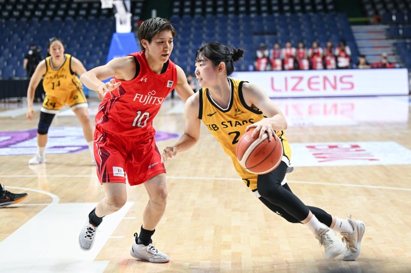 [서울=뉴시스] 여자프로농구 청주 KB국민은행의 허예은. (사진=WKBL 제공) *재판매 및 DB 금지