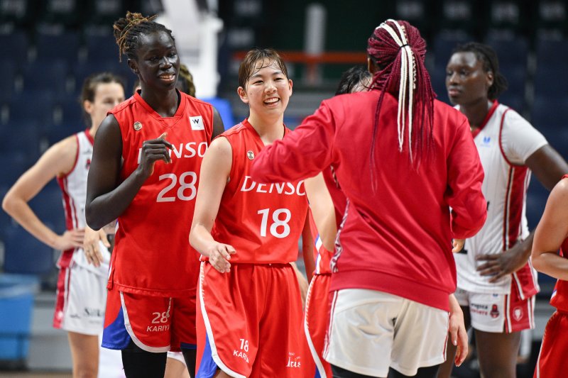 일본 덴소 아이리스가 박신자컵 결승에 올랐다.(WKBL 제공)