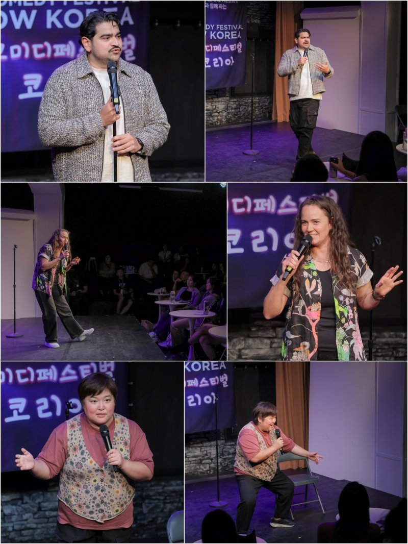 '부코페' 웃음으로 하나됐다…호주 코미디언들과 유쾌한 무대