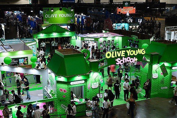 '케이콘 LA 2025' 참가한 올리브영 (출처=연합뉴스)