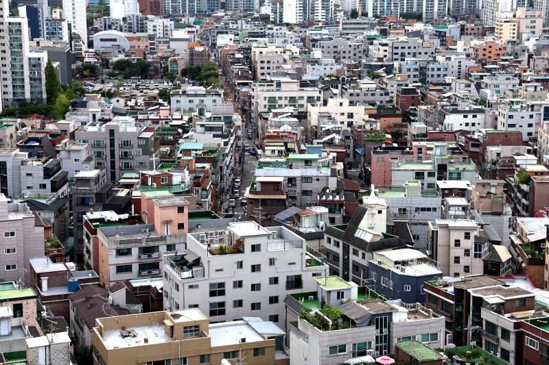 지난달 27일 서울의 한 빌라 밀집 지역. (사진은 기사 내용과 무관함) 2025.8.27/뉴스1 ⓒ News1 구윤성 기자