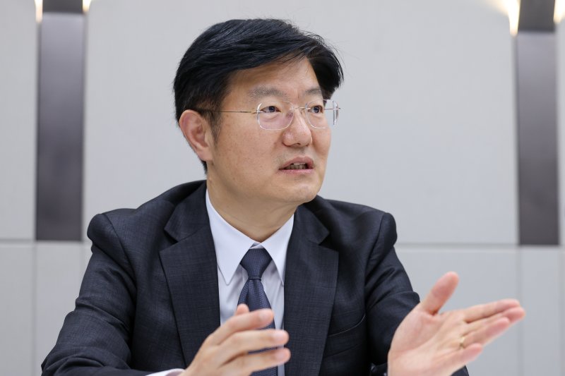 이영기 위더피플 법률사무소 외국변호사가 4일 서울 서대문구 위더피플 법률사무소에서 구글·애플 상대 인앱 결제 수수료 소송 관련 뉴스1과 인터뷰를 하고 있다. 2025.9.4/뉴스1 ⓒ News1 안은나 기자