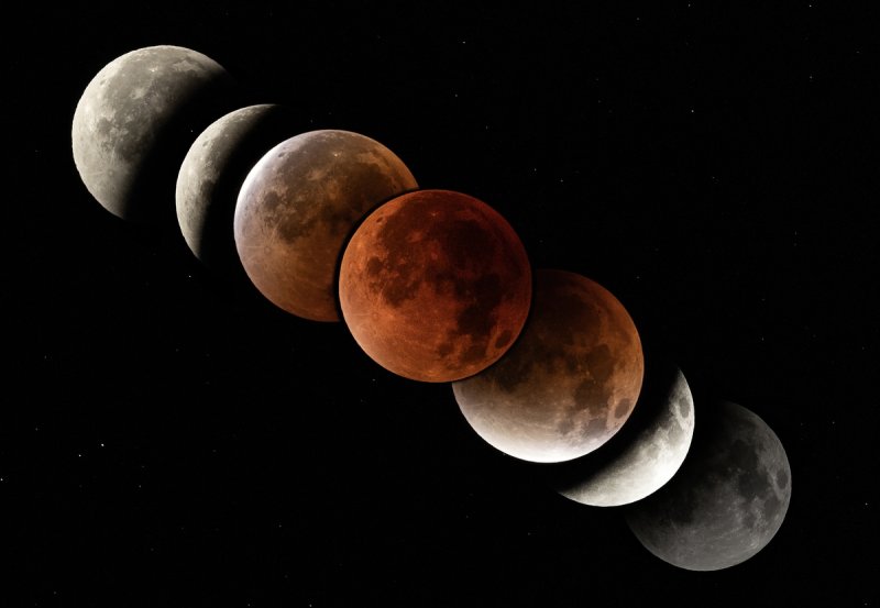 3년 만의 붉은 달 등장에 전국 새벽 '들썩'