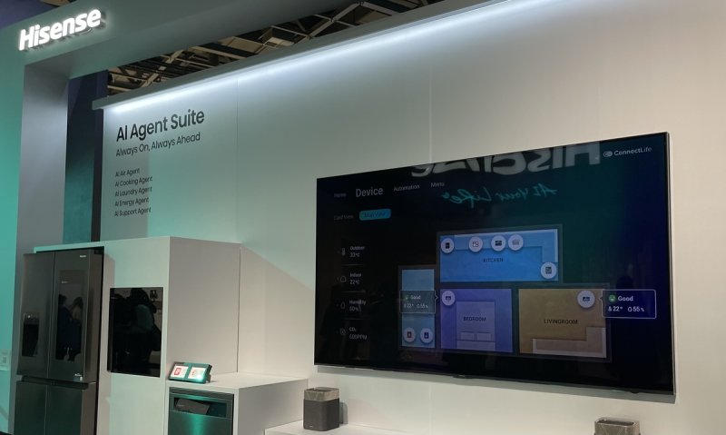하이센스의 AI 에이전트 공간 (출처=연합뉴스)