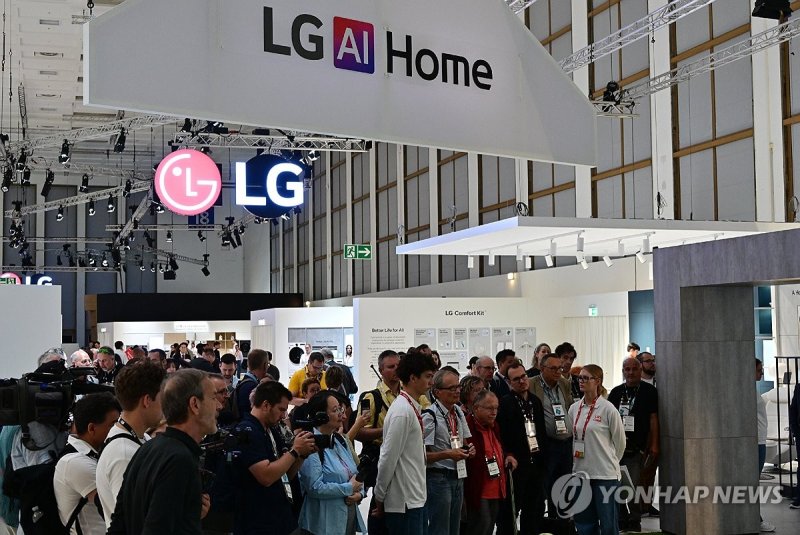 LG전자, IFA 2025서 'LG AI홈' 공개 (출처=연합뉴스)
