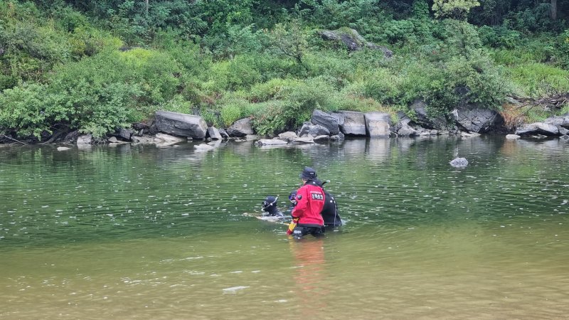 '낚시대 떠내려간다' 곡성 하천 뛰어든 40대, 끝내 숨진 채 발견