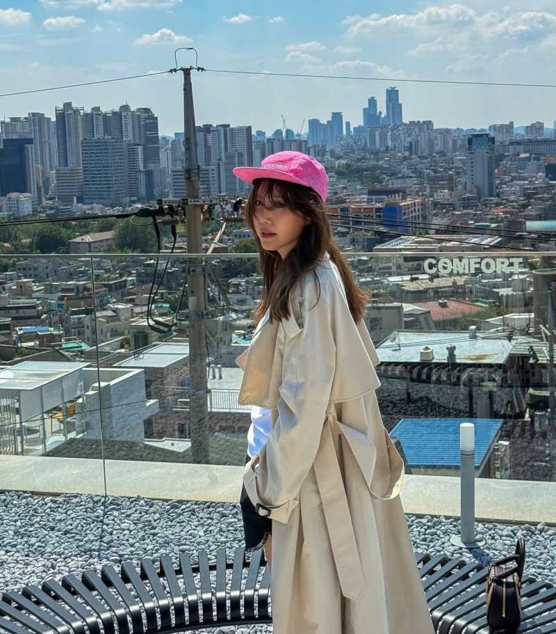 47세 채정안 가을 감성 물씬…나이 안 믿기는 비율