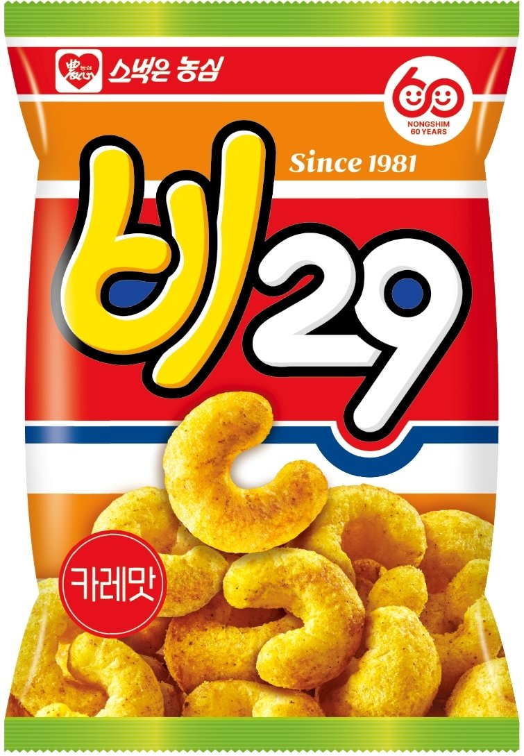 농심 스낵 비29 제품 이미지.(농심 제공)