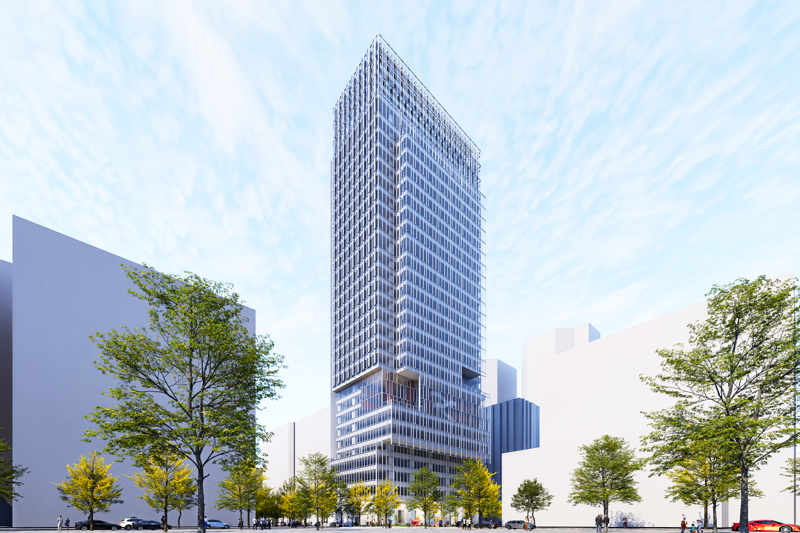 서울 영등포구 여의도동 복합시설 재건축사업 투시도. 서울시