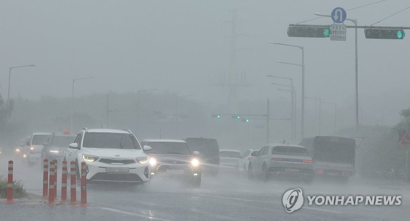 호우특보 내려진 제주 (출처=연합뉴스)