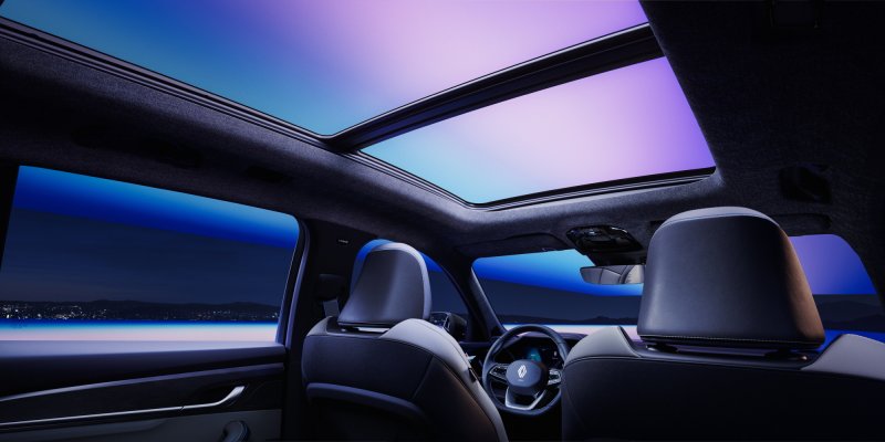 2026년형 그랑 콜레오스 파노라마 선루프. 르노코리아 제공