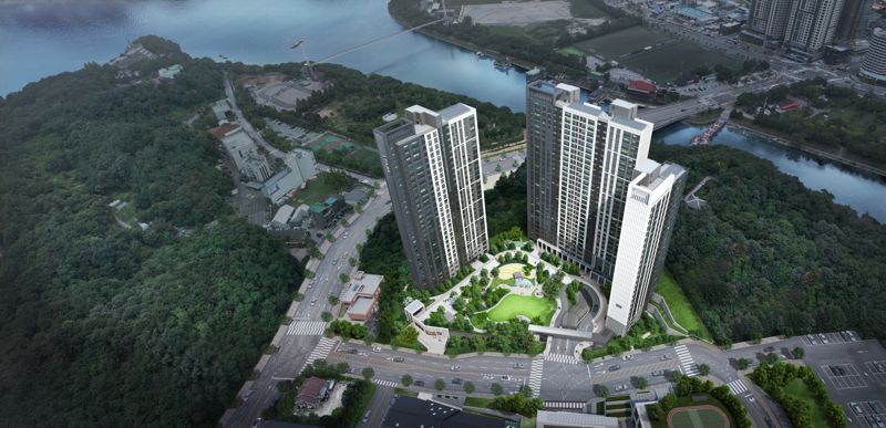 춘천 레이크시티 2차 아이파크 조감도. HDC현대산업개발 제공