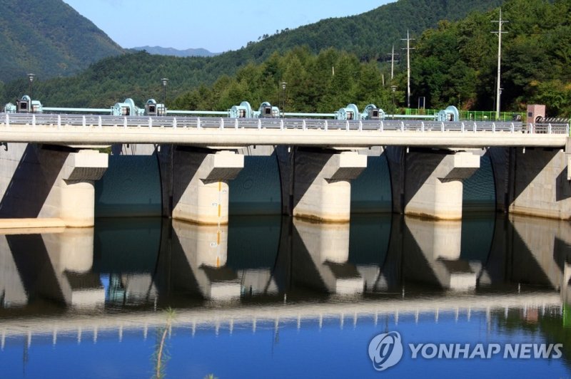 강원 남부지역 식수원 광동댐(2009년 모습) (출처=연합뉴스)