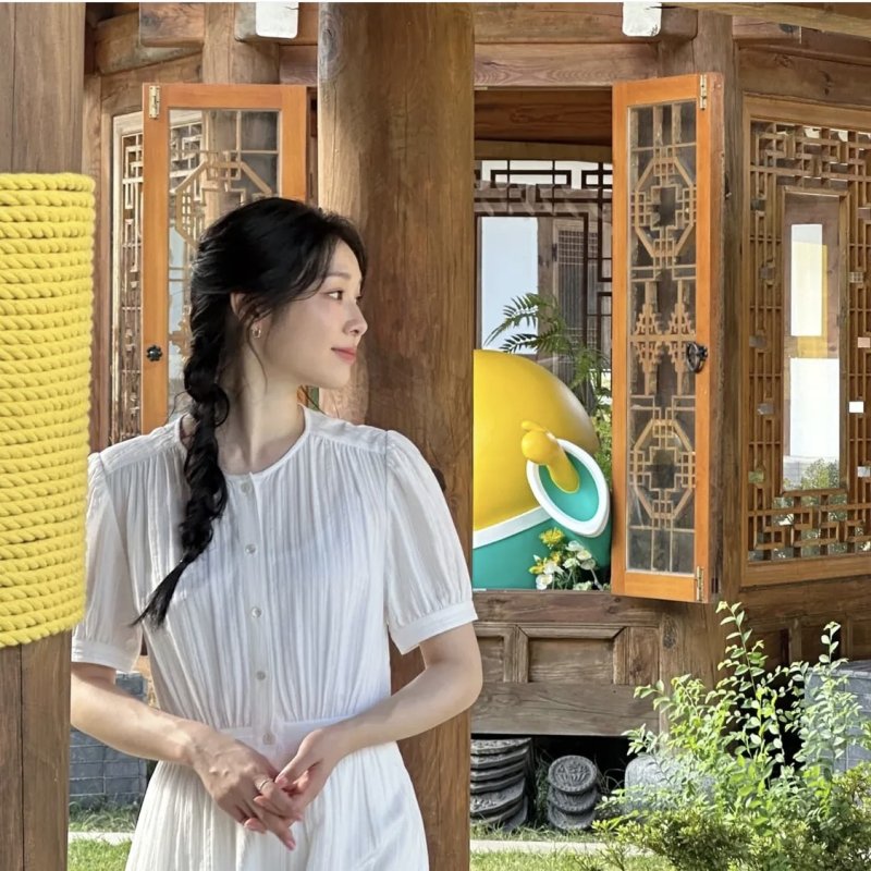 김연아, 우아한 화이트 원피스 룩…청초 비주얼 [N샷]