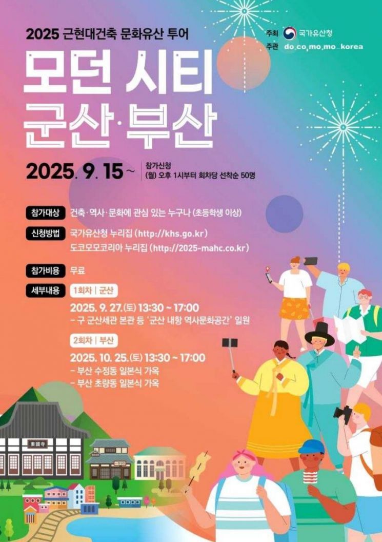 모던시티 군산·부산 투어 '근현대건축 시간여행'