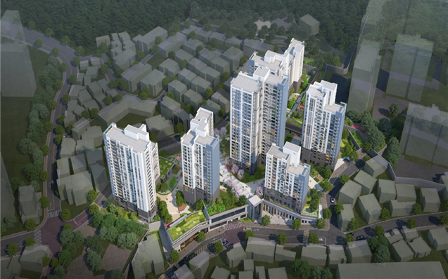 홍은동 10-18 정비후 조감도. 서울시 제공