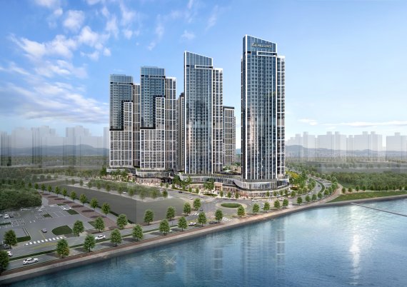 [힐스테이트 더웨이브시티 투시도]