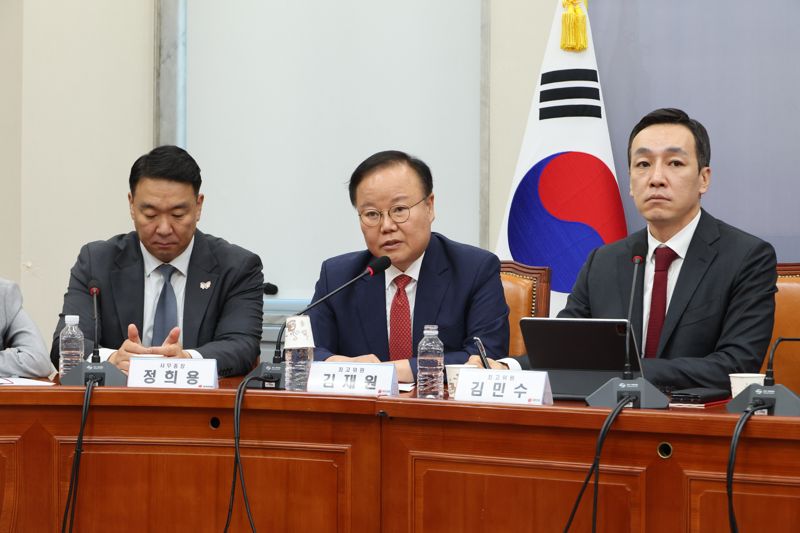 국민의힘 무료 바카라사이트 최고위원이 11일 서울 여의도 국회에서 열린 최고위원회의에서 발언하고 있다. 사진=박범준 기자