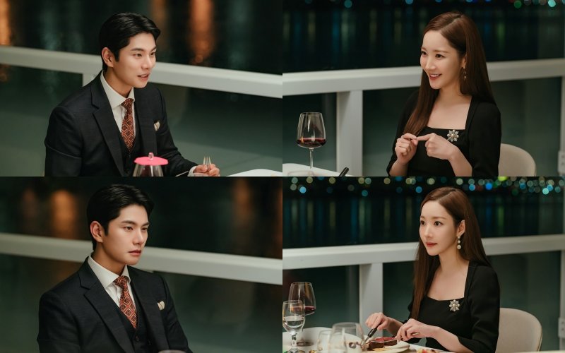 '컨피던스맨' 박민영·이이경, 애교 플러팅에 이글 눈빛…느끼 연기 배틀