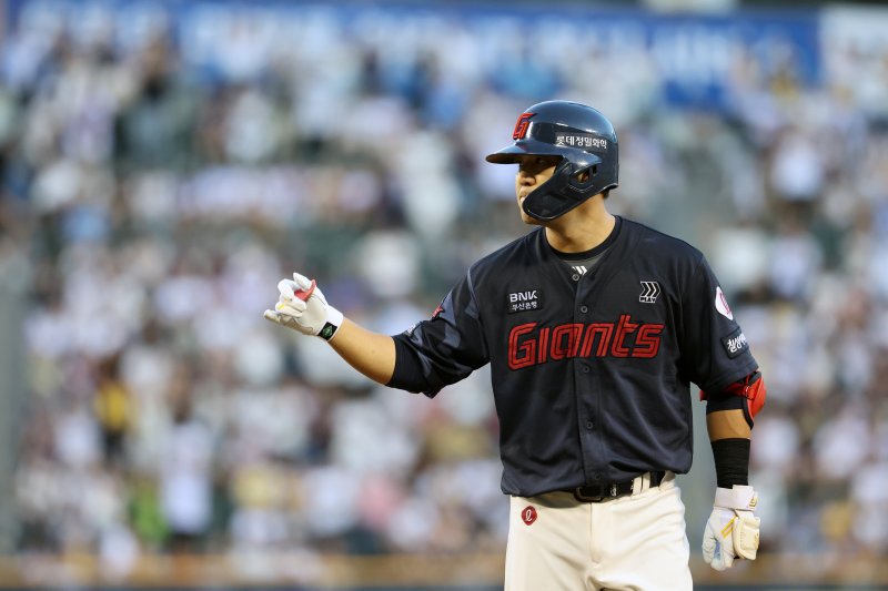 롯데 자이언츠 김민성. /뉴스1 DB ⓒ News1 이승배 기자