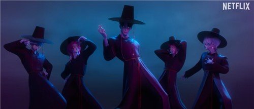 '케이팝 데몬 헌터스'의 사자보이즈 (출처=연합뉴스)