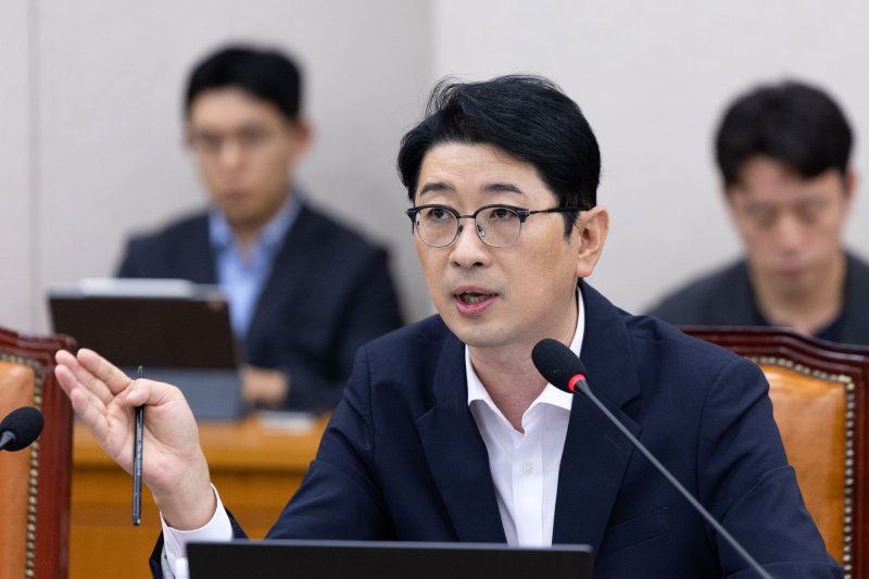 10일 서울 여의도 국회에서 열린 제429회국회(정기회) 법제사법위원회 제3차 전체회의에서 바카라사이트 기가 국민의힘 의원이 발언하고 있다. 2025.9.10/바카라사이트 기가1 ⓒ News1 이승배 기자