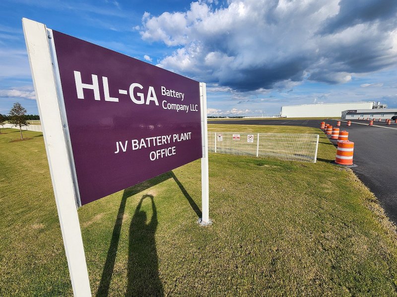 텅 빈 미 현대차-LG엔솔 배터리 공장 건설 현장 (출처=연합뉴스)